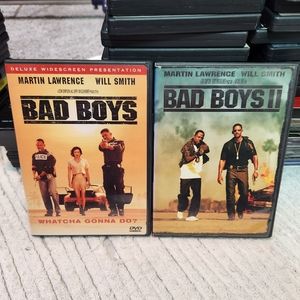 Bad Boys 1 & 2 Will Smith Movie DVD